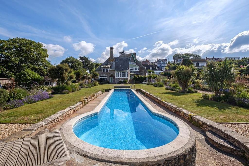 Villa The Beach House-Devon- On The Beach- Sleeps 20 à Exmouth Extérieur photo