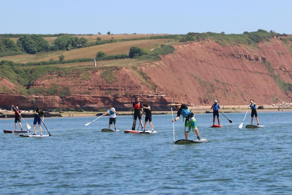 Villa The Beach House-Devon- On The Beach- Sleeps 20 à Exmouth Extérieur photo
